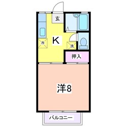 コーストフラッツ双葉の物件間取画像